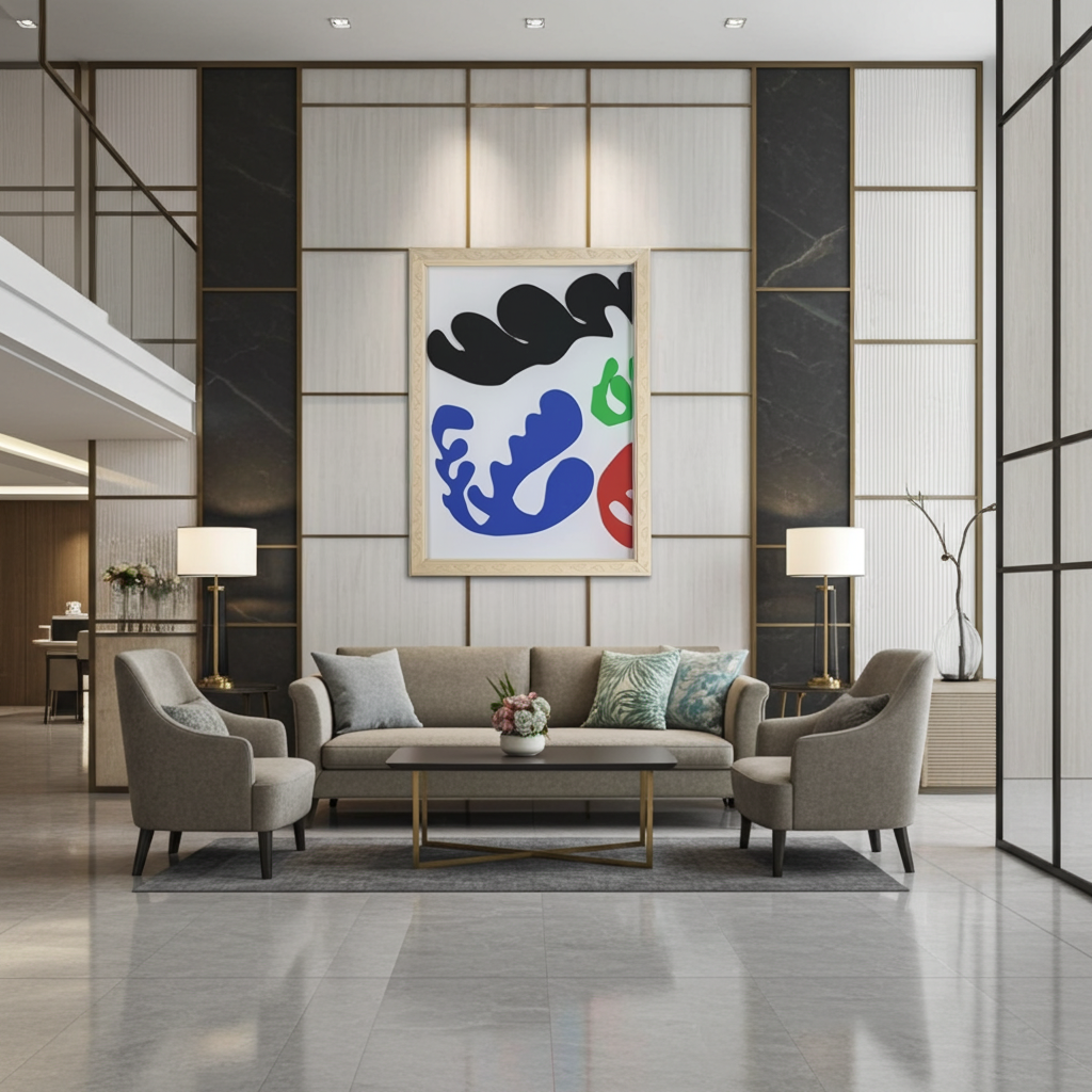 Matisse 3D Resin Wall Art
