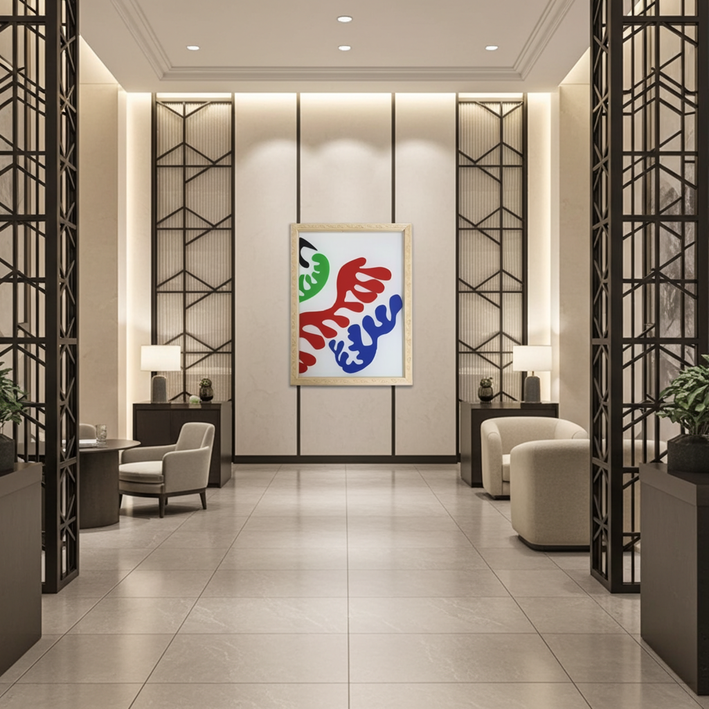 Matisse 3D Resin Wall Art